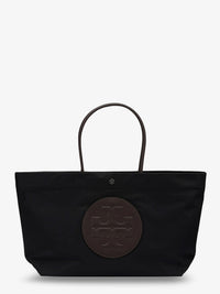 TORY BURCH Tory Burch Women Ella Twist Nylon Shoulder Bag With Maxi Front Logo Patch