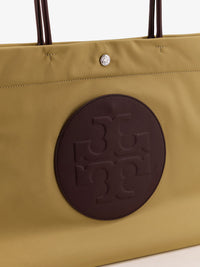 TORY BURCH Tory Burch Women Ella Twist Nylon Shoulder Bag With Maxi Logo Patch On The Front