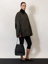 TOTEME Toteme Women Hammered Leather Bucket Bag With Strap On The Front