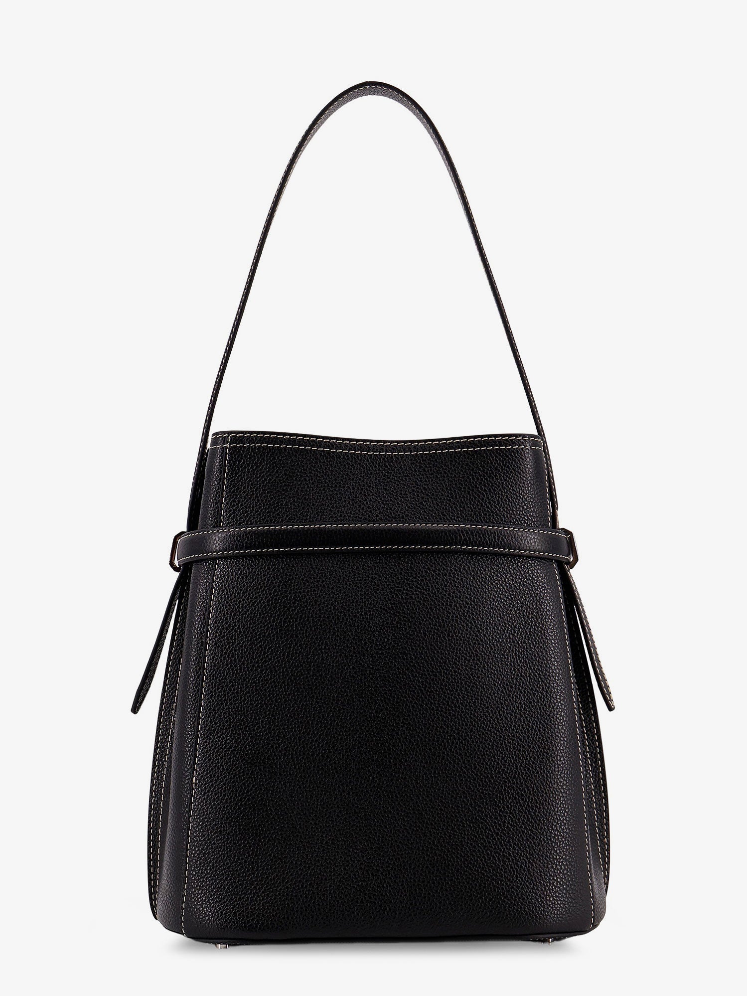 TOTEME Toteme Women Hammered Leather Bucket Bag With Strap On The Front