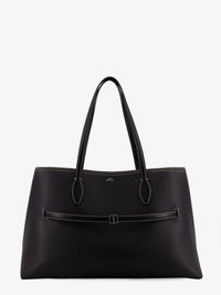 TOTEME Toteme Women Leather Shoulder Bag With Lettering Logo On The Front