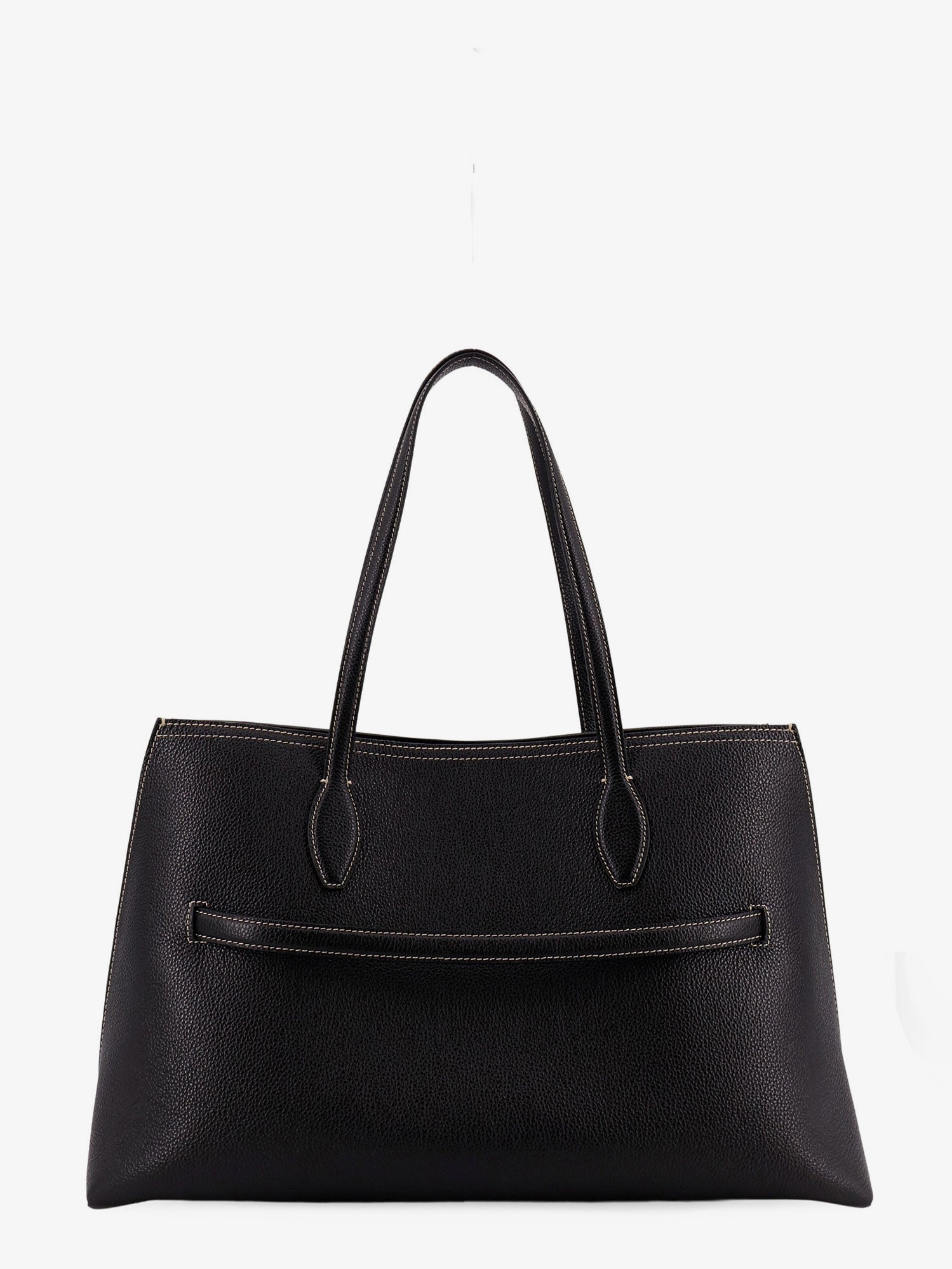 TOTEME Toteme Women Leather Shoulder Bag With Lettering Logo On The Front