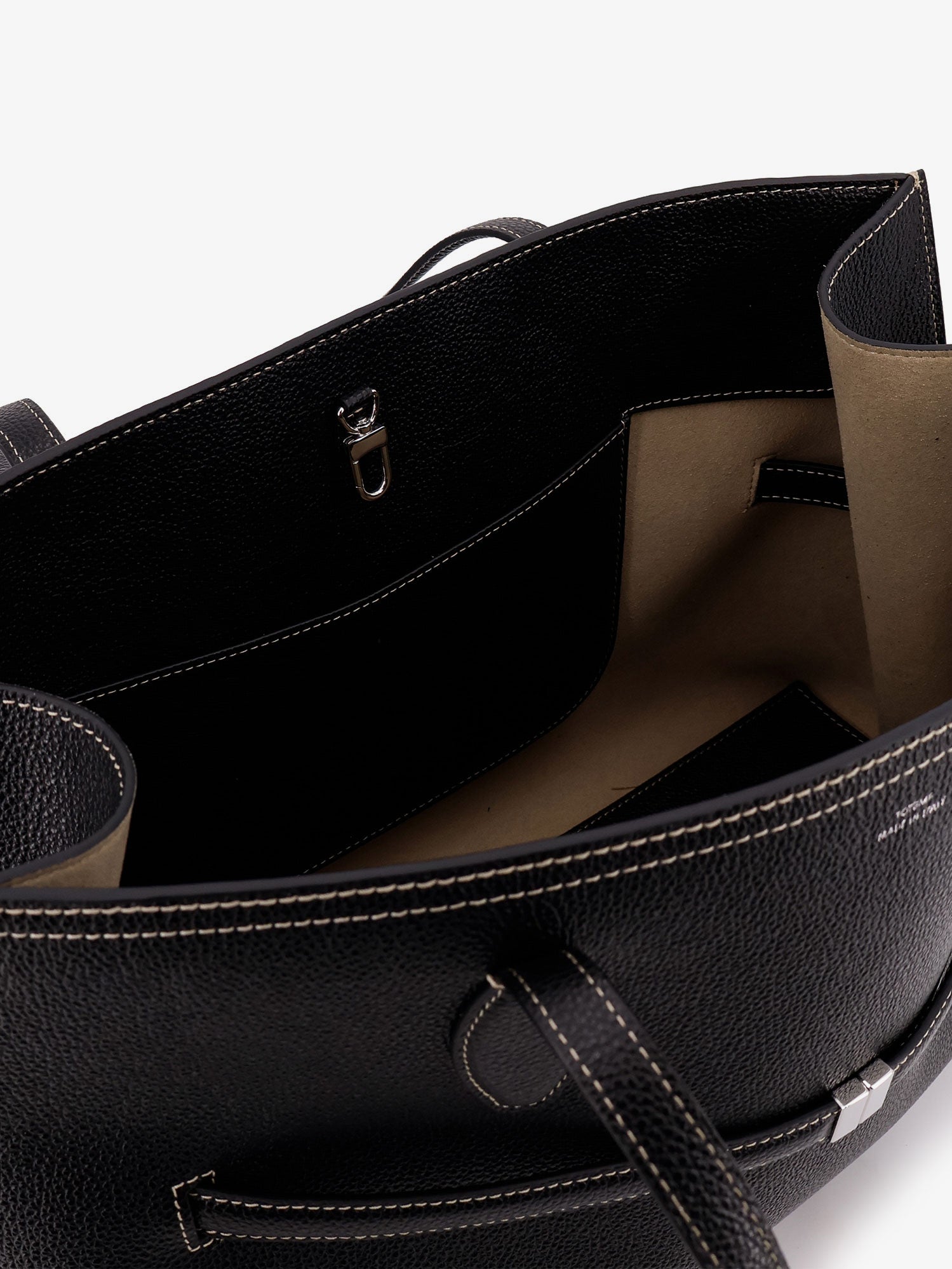 TOTEME Toteme Women Leather Shoulder Bag With Lettering Logo On The Front