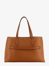 TOTEME Toteme Women Leather Shoulder Bag With Lettering Logo On The Front