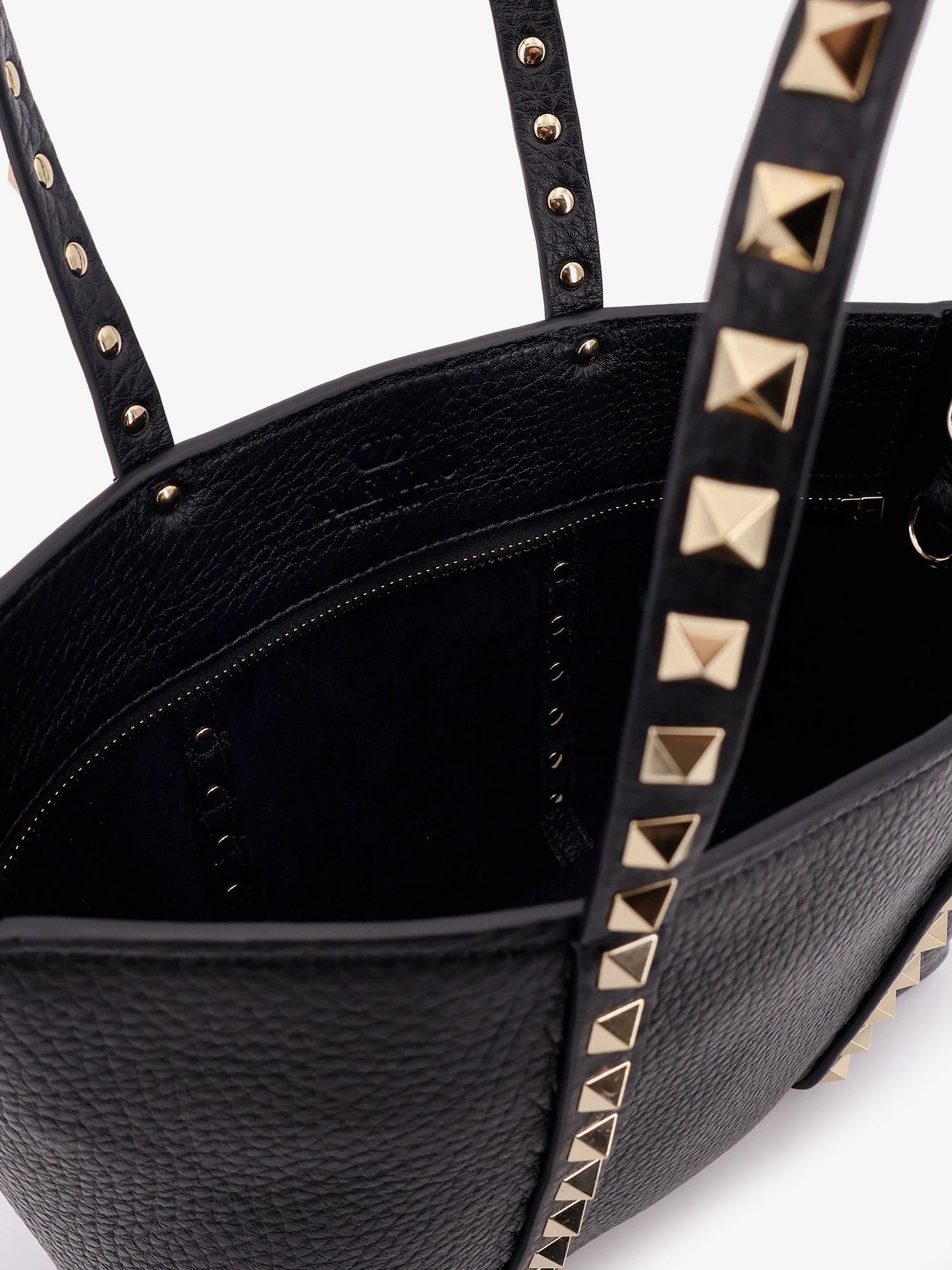 VALENTINO GARAVANI Valentino Garavani Women Valentino Garavani Rockstud Leather Shopping Bag