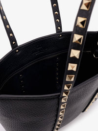 VALENTINO GARAVANI Valentino Garavani Women Valentino Garavani Rockstud Leather Shopping Bag