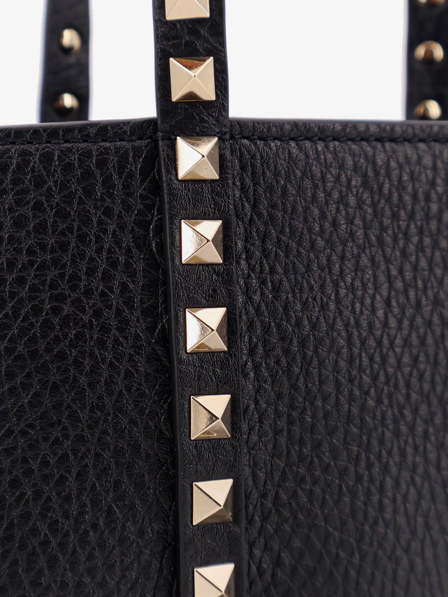 VALENTINO GARAVANI Valentino Garavani Women Valentino Garavani Rockstud Leather Shopping Bag