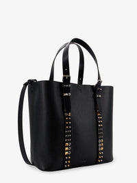 VALENTINO GARAVANI Valentino Garavani Men Leather Shoulder Bag With Iconic Studs