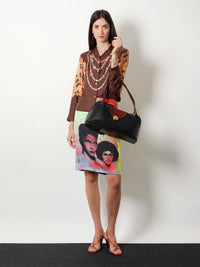 VERSACE Versace Women Vivian Leather Shoulder Bag