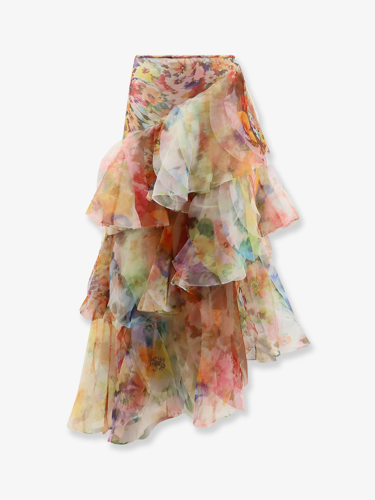 ZIMMERMANN Zimmermann Women Luna Fanned Maxi Skirt