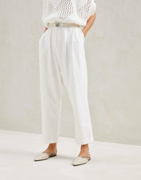 Brunello Cucinelli Brunello Cucinelli Cropped Track Pants