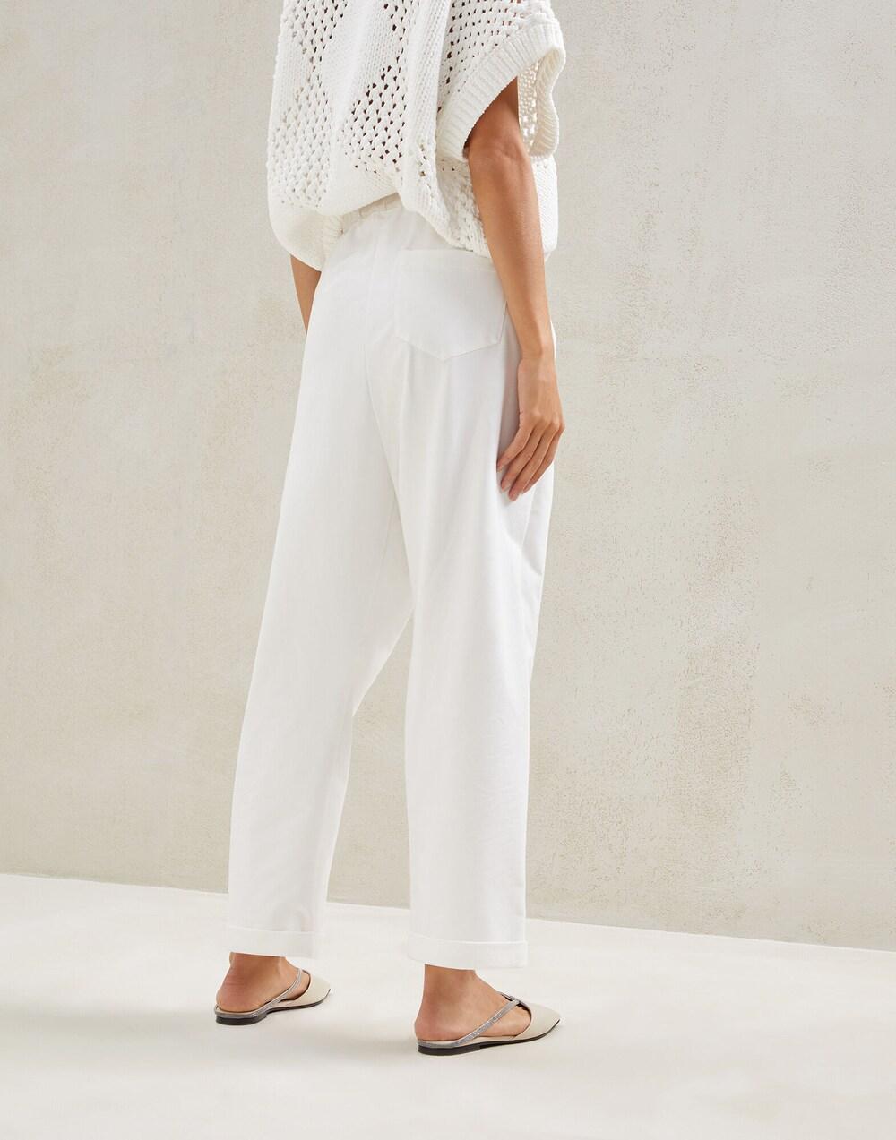 Brunello Cucinelli Brunello Cucinelli Cropped Track Pants