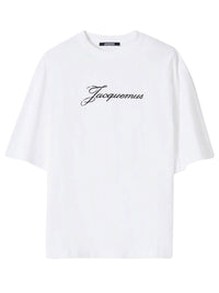 JACQUEMUS Le T-Shirt Jacquemus In Cotton Blend With Logo Print Women