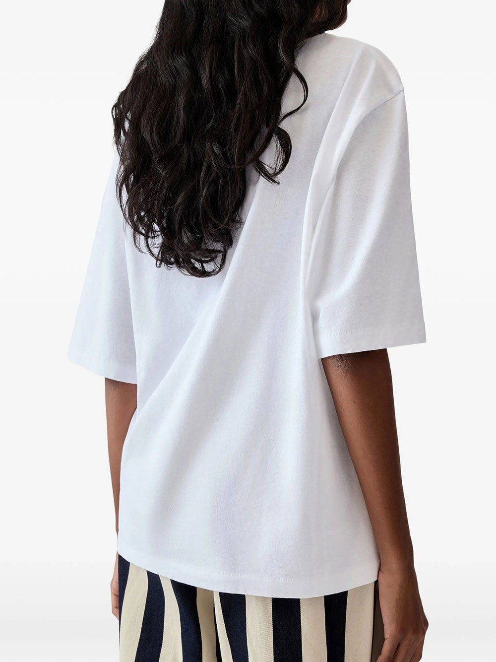 JACQUEMUS Jacquemus Women Le T-Shirt Jacquemus In Cotton Blend With Logo Print