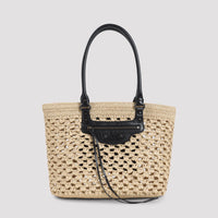 Balenciaga Le City Raffia Basket Women