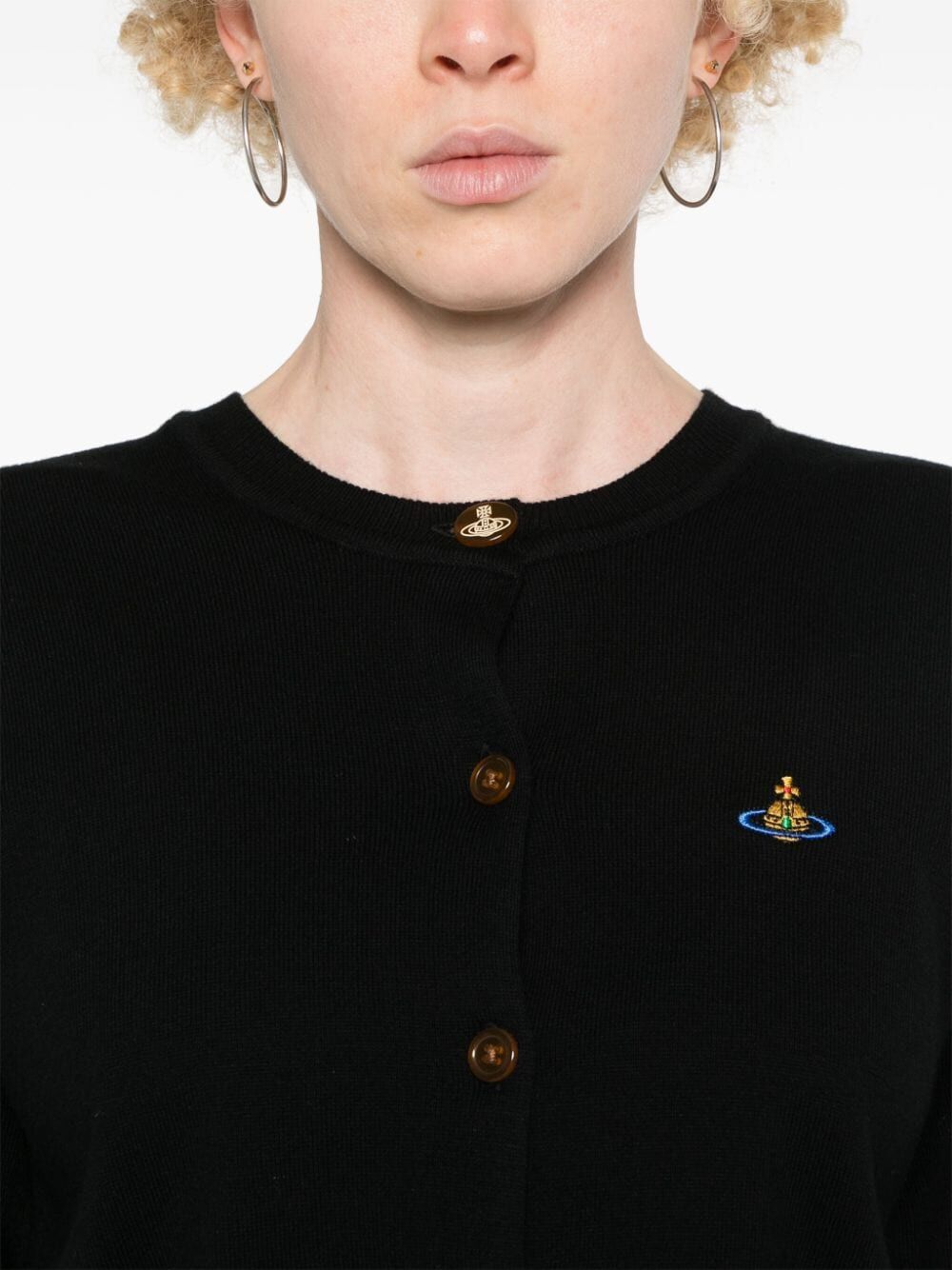 VIVIENNE WESTWOOD Vivienne Westwood Women Bea Ribbed-Knit Cardigan