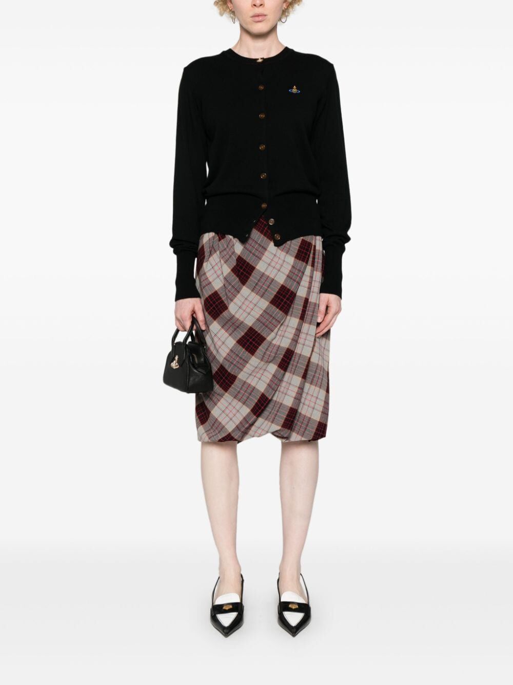 VIVIENNE WESTWOOD Vivienne Westwood Women Bea Ribbed-Knit Cardigan