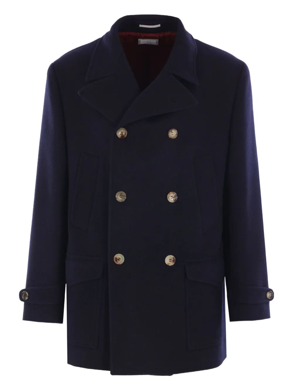 BRUNELLO CUCINELLI Double-Breasted Wool Coat Women