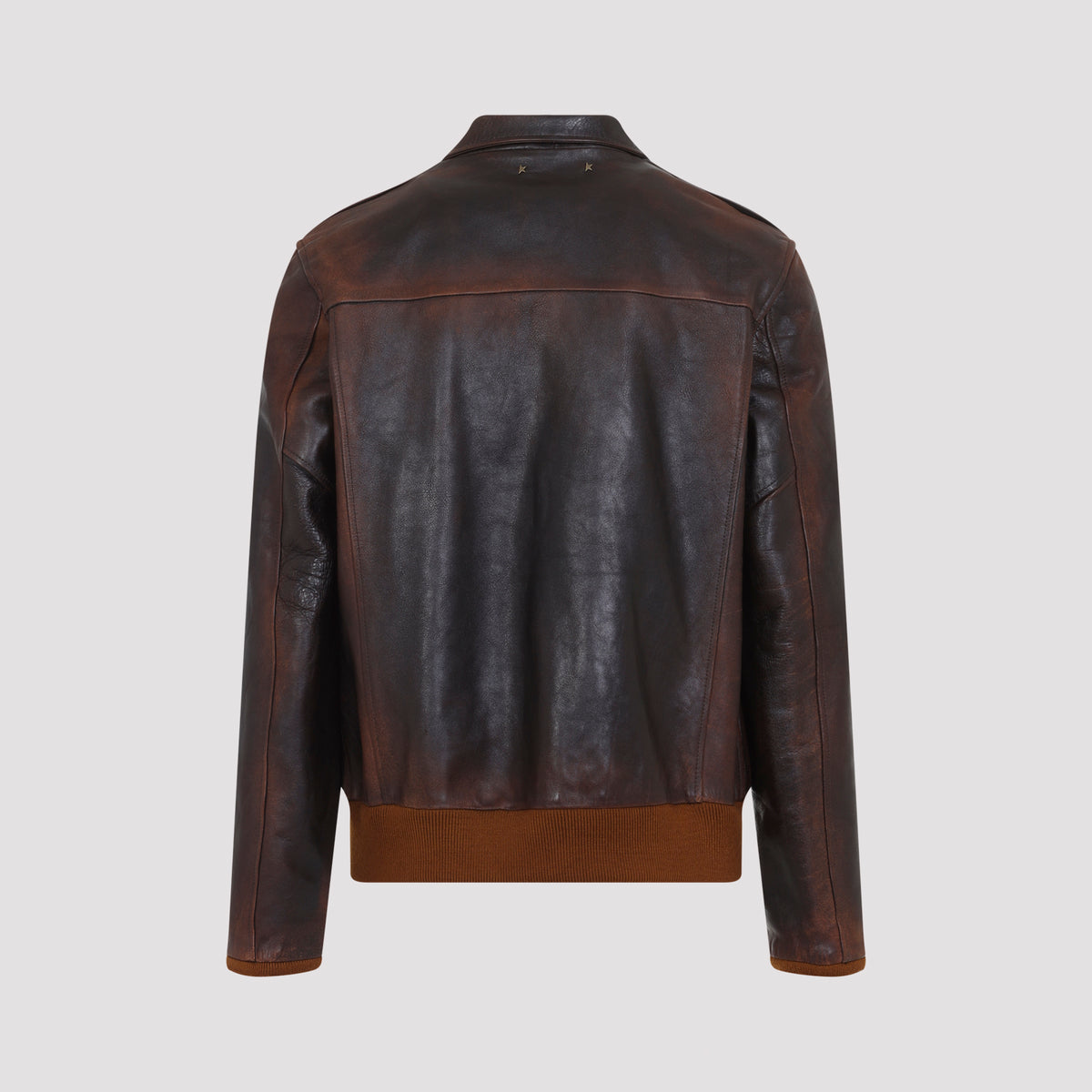 GOLDEN GOOSE Golden Goose Leather Bomber Jacket Men