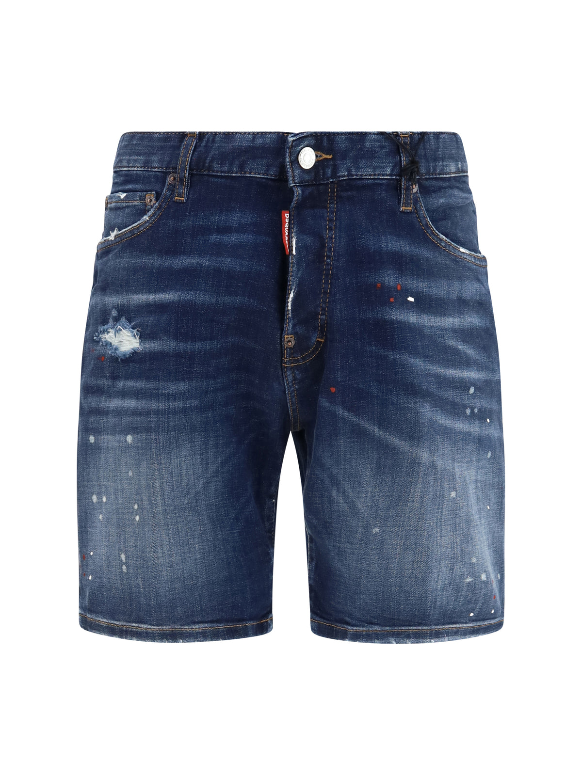 DSQUARED2 Dsquared2 Men Distressed Denim Shorts