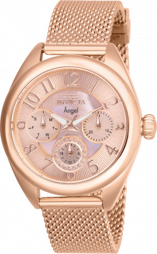 Invicta Men's Angel Rose Gold Dial Watch - 27454