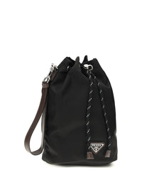 PRADA Prada Men Speedrock Re-Nylon Bucket Bag