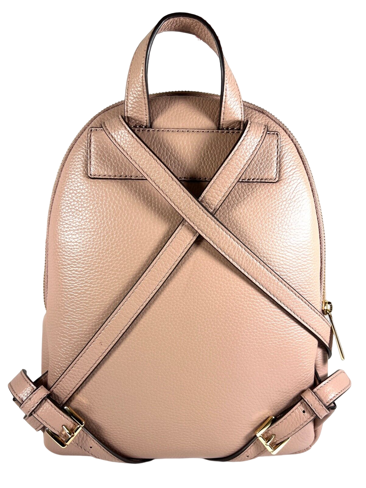 Michael Kors Women's Erin Pebbled Leather Zip Backpack