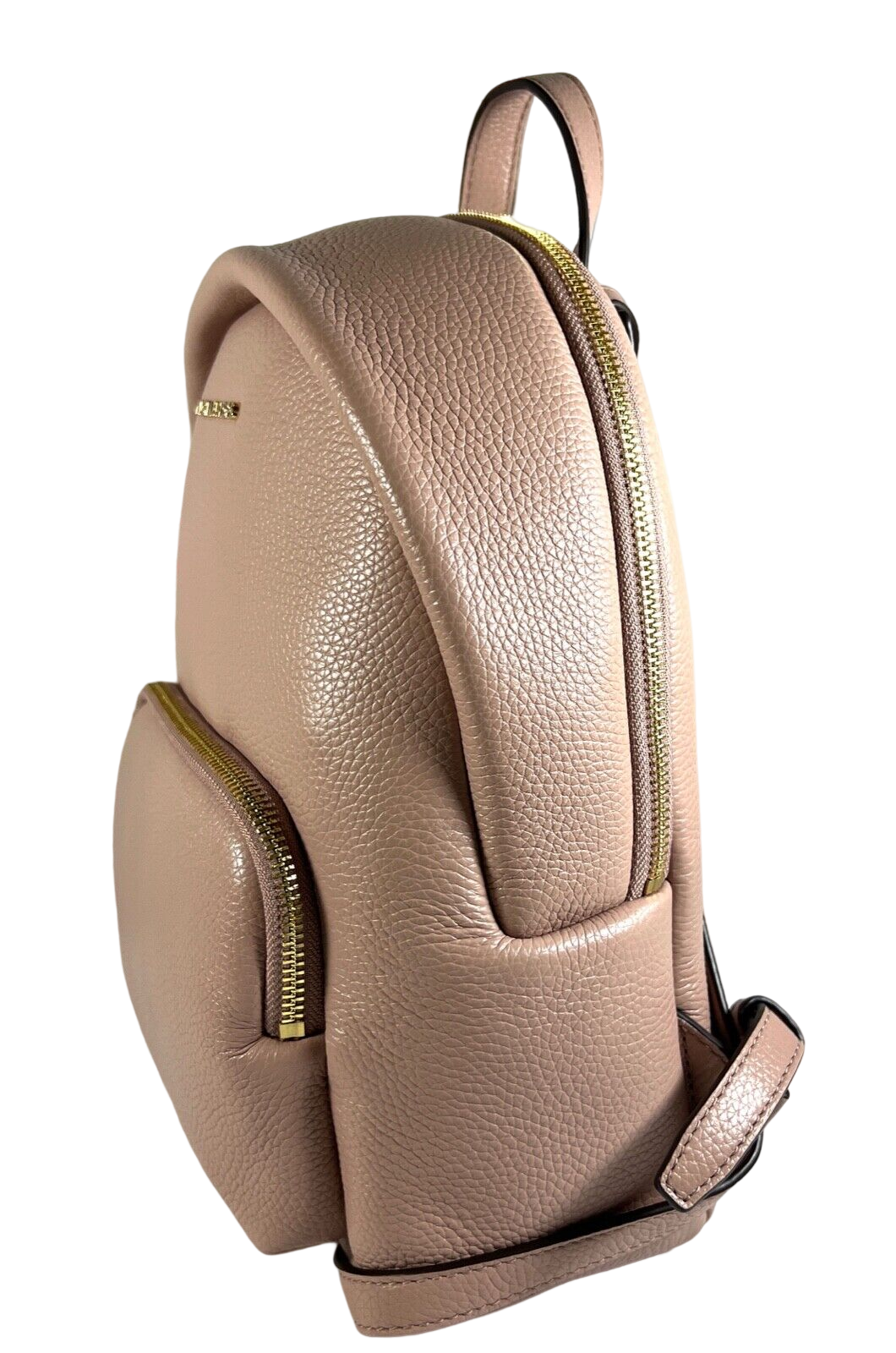 Michael Kors Women's Erin Pebbled Leather Zip Backpack