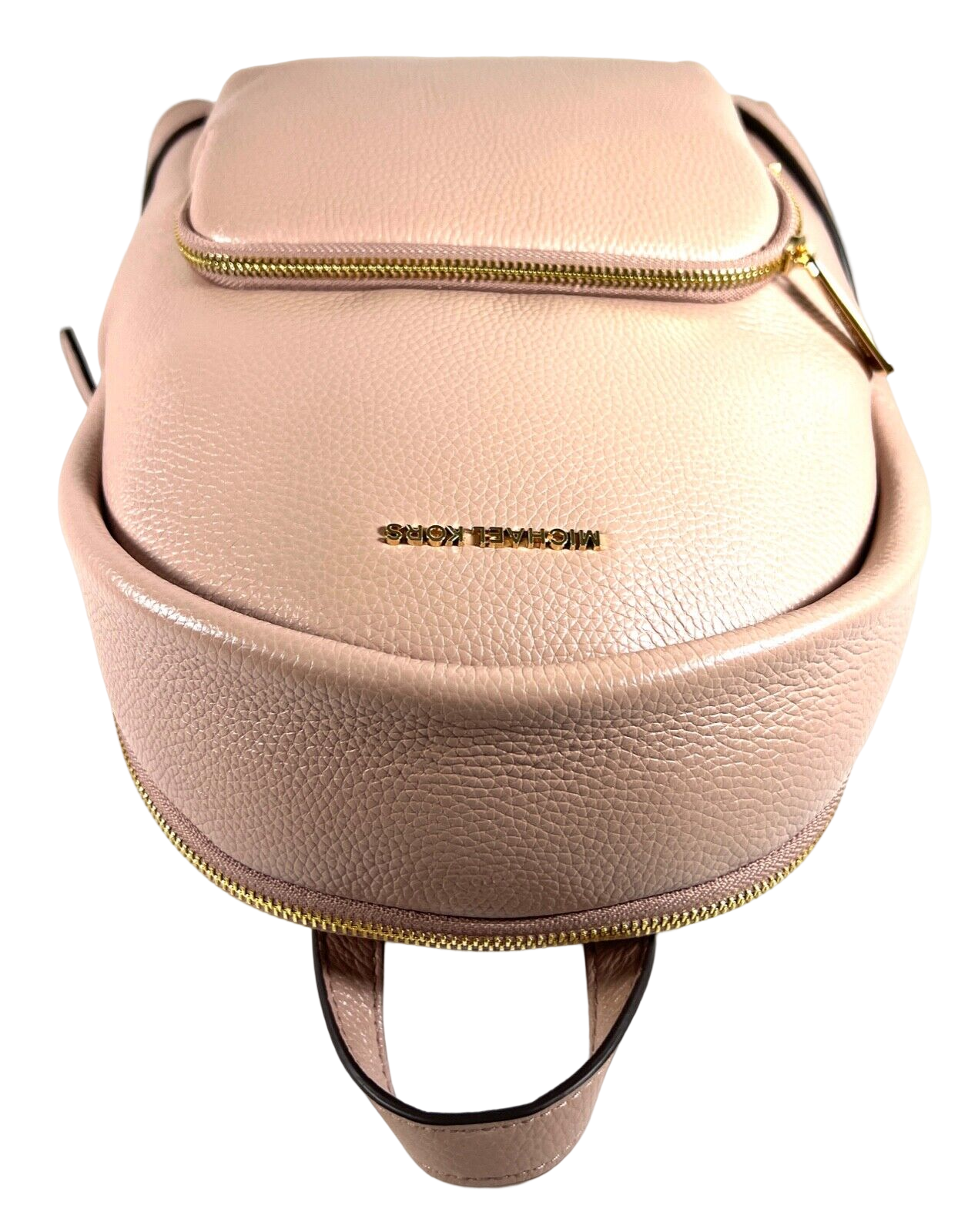 Michael Kors Women's Erin Pebbled Leather Zip Backpack
