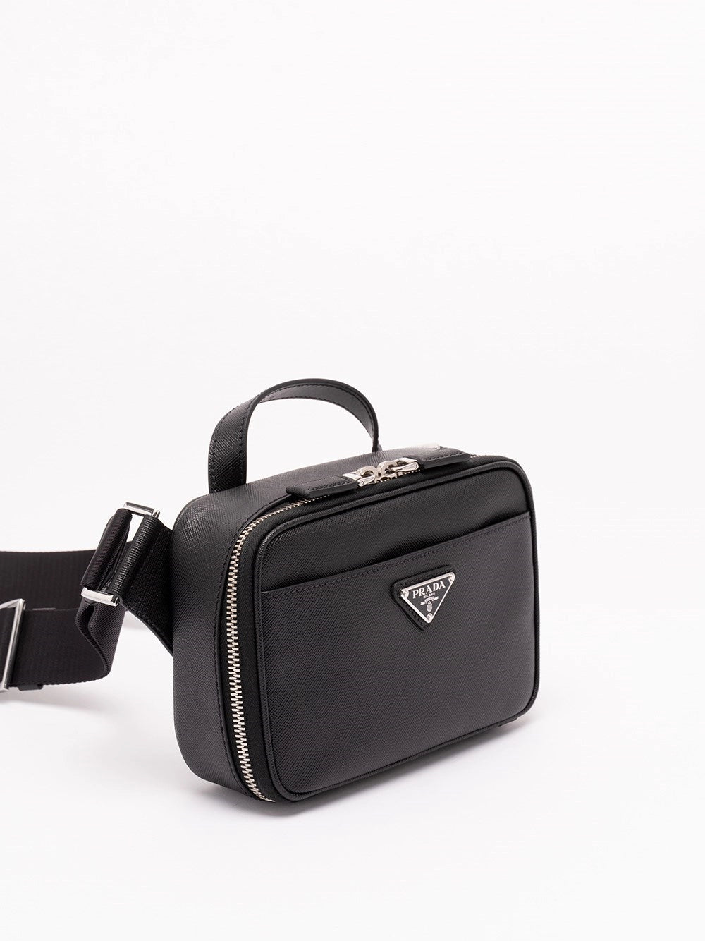 Prada Prada Men Saffiano Leather Bag