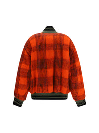 Dries Van Noten Women Oversized Mohair-Blend Bomber Jacket