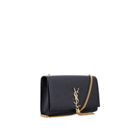 SAINT LAURENT Saint Laurent Kate Small Tassel Grain Leather Napkin Shoulder Bag Women