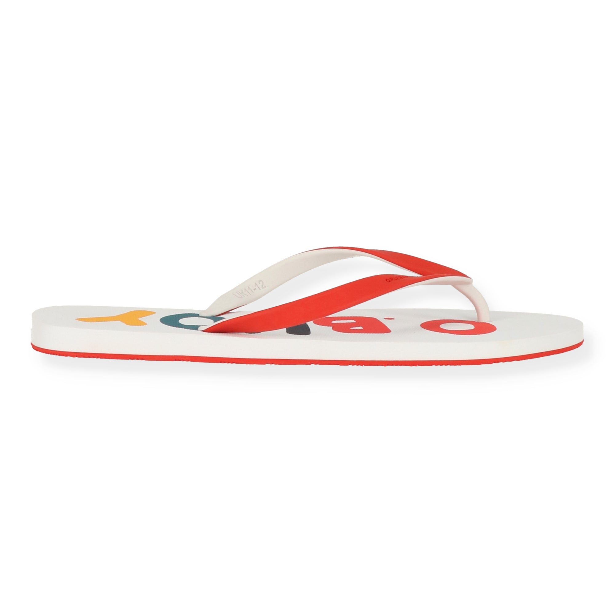 Orlebear Brown Mens White Flip Flop