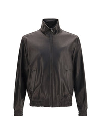 VALENTINO Valentino Men Leather Zip Jacket