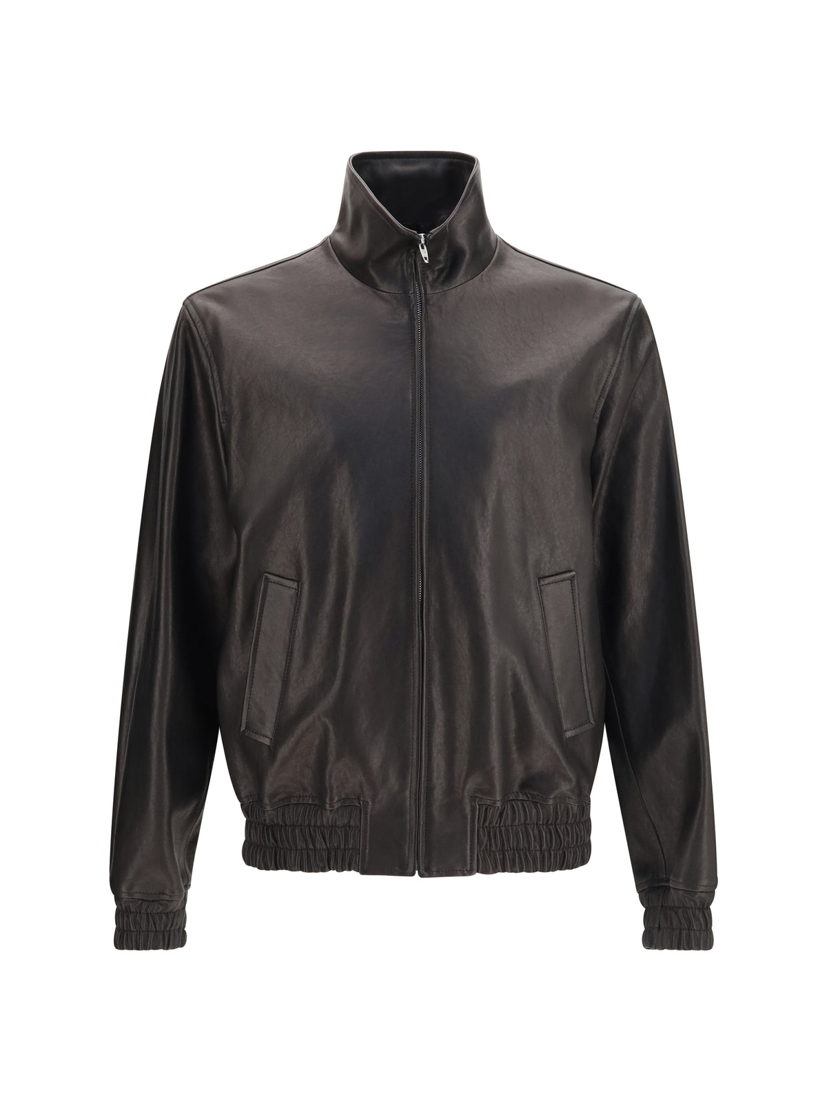 VALENTINO Valentino Men Leather Zip Jacket