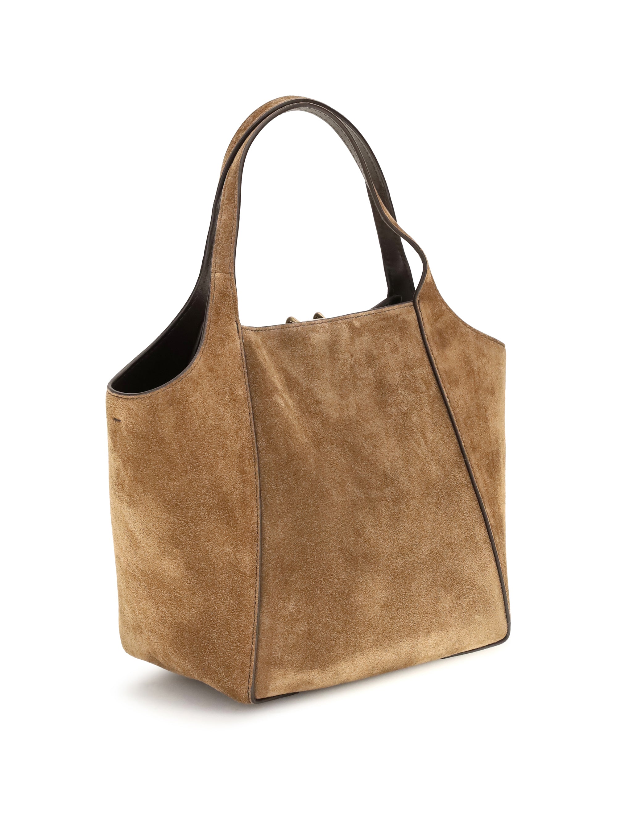 BRUNELLO CUCINELLI Brunello Cucinelli Women Small Sartorial Suede Bucket Bag