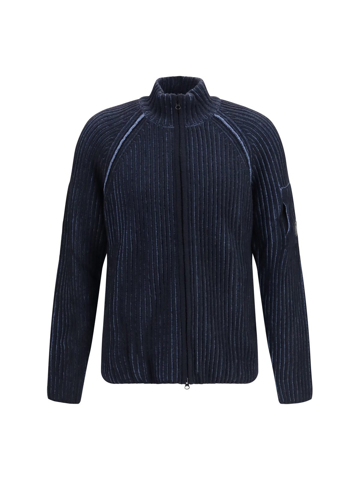 C.P. Company Men Ribbed Wool-Blend Cardigan