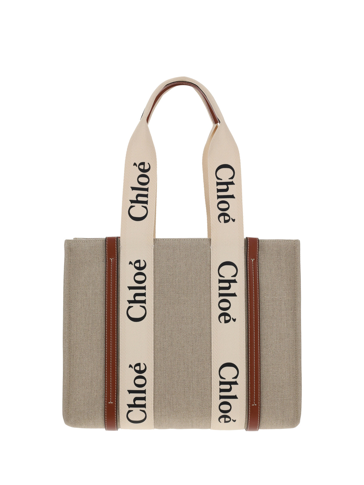 Chloé Women Woody Canvas Shoulder Bag
