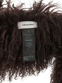 YVES SALOMON Yves Salomon Women Mongolian Sheepskin Scarf