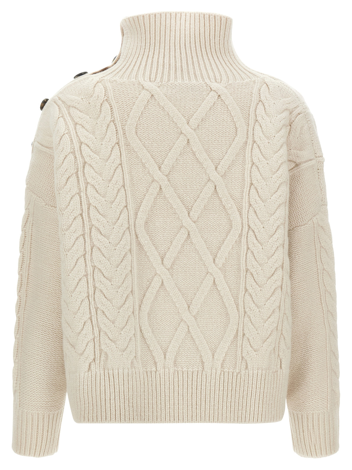 Yves Salomon Women Braided Sweater