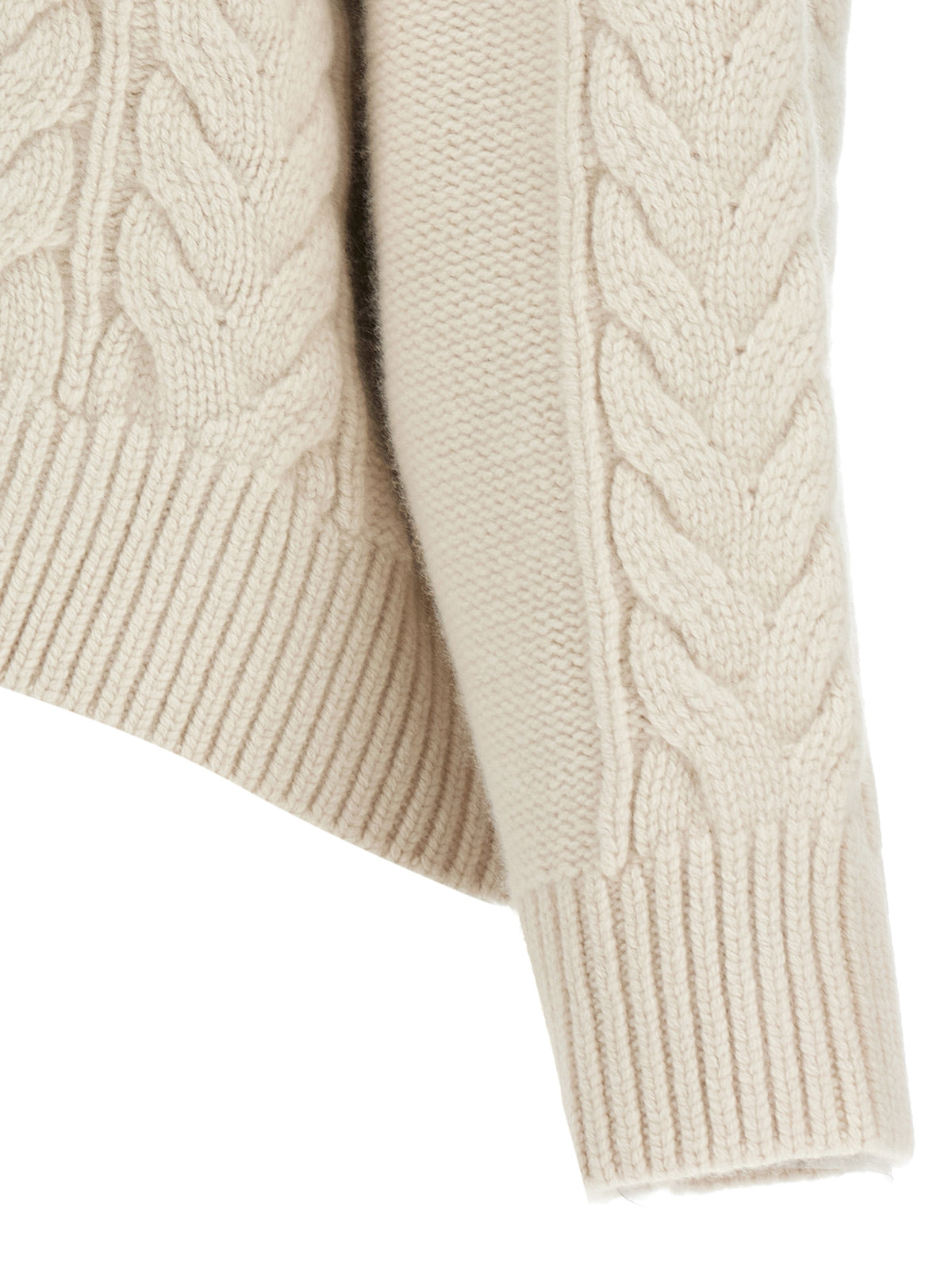 Yves Salomon Women Braided Sweater