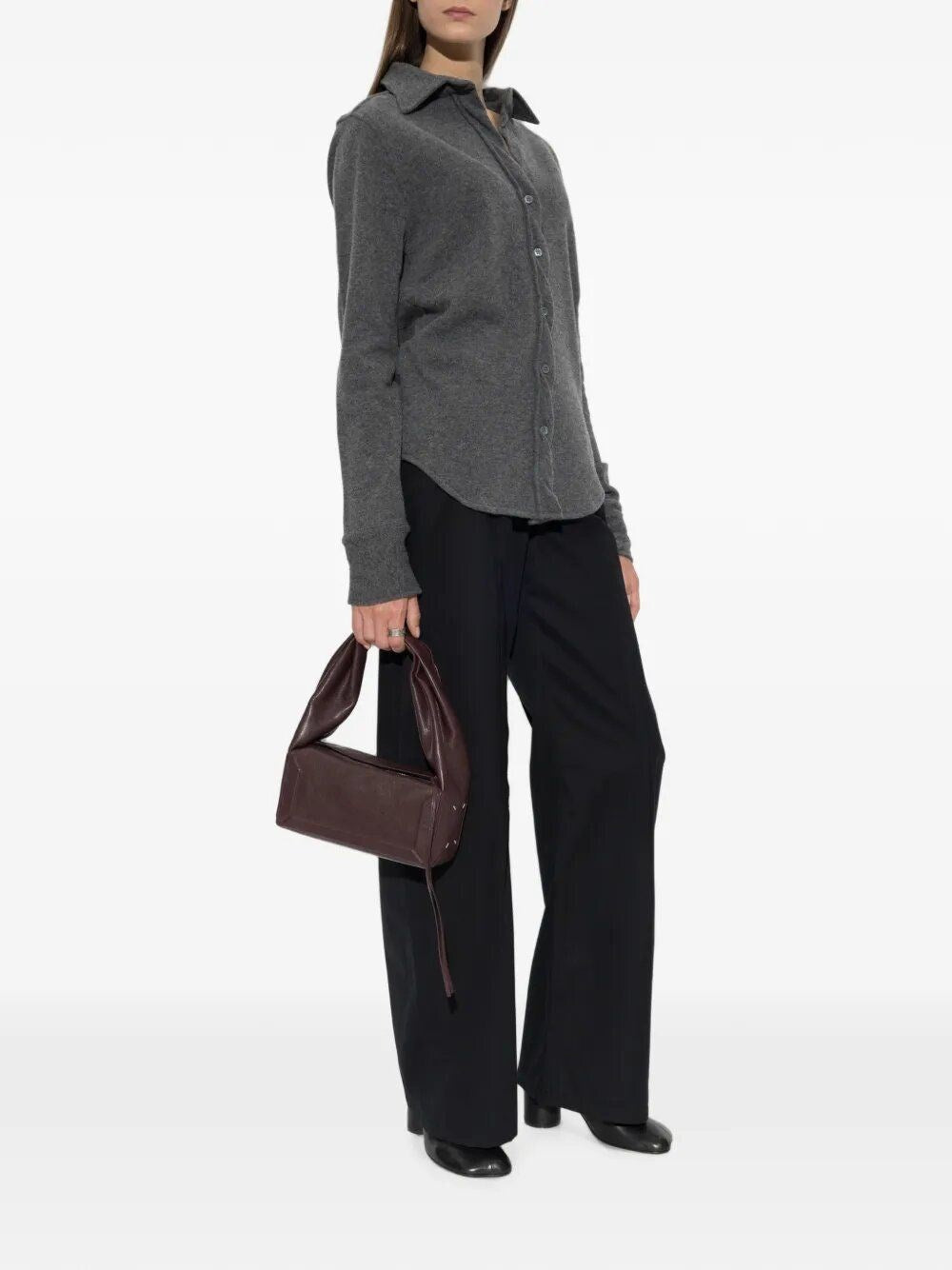 Maison Margiela Women Polo Shirt With Buttons
