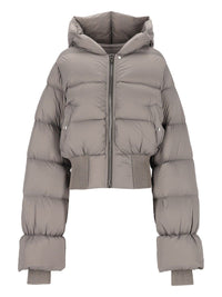Rick Owens Women Short Down Jacket With Hood