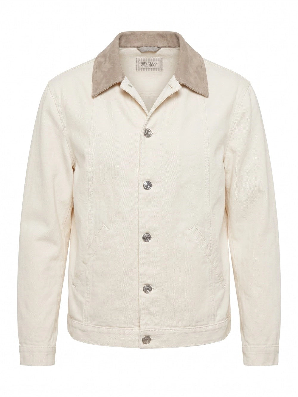 Brunello Cucinelli Men Garment-Dyed Outerwear Jacket