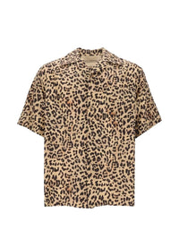 Valentino Garavani Men Silk Bowling Shirt