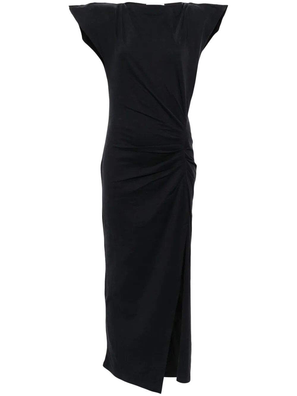ISABEL MARANT Nadela Cotton Jersey Long Dress Women