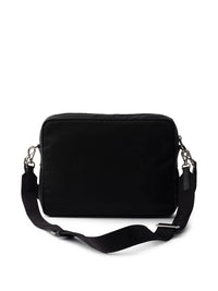 Prada Men Logo-Plaque Nylon Messenger Bag