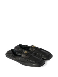 MIUMIU Ruches Nappa Leather Loafers Women
