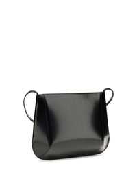 FANE Fane Women Loge Brushed Leather Crossbody Bag