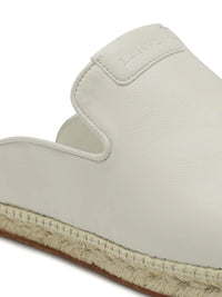 Lanvin Leather espadrilles in Cream